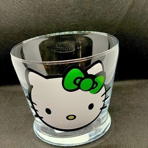 Green Hello Kitty Makeup Brush Holder